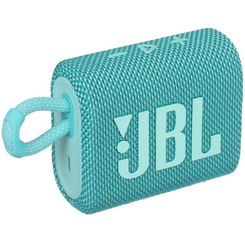 Купить Портативная колонка JBL GO 3, бирюзовый  4725198. Характеристики, отзывы и цены в Донецке