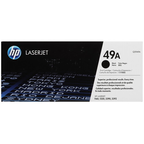 Купить Картридж лазерный HP 49A (Q5949A) черный  5611627. Характеристики, отзывы и цены в Донецке