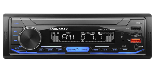 Купить Автопроигрыватель Soundmax SM-CCR3191FB  9121133. Характеристики, отзывы и цены в Донецке