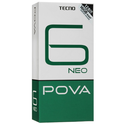 Купить 6.8" Смартфон Tecno POVA 6 Neo 128 ГБ серебристый  5456312. Характеристики, отзывы и цены в Донецке