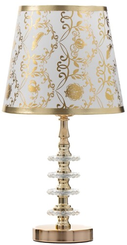 Купить Настольный светильник RISALUX Бирма золотистый  9176720. Характеристики, отзывы и цены в Донецке
