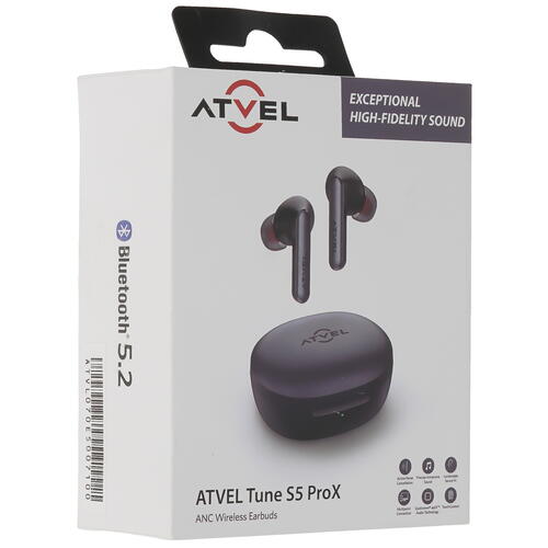 Купить Наушники TWS Atvel Tune S5 ProX серый 2023  9961895. Характеристики, отзывы и цены в Донецке
