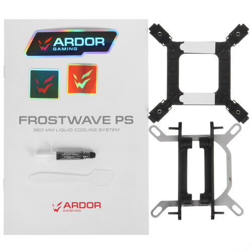 Купить Система охлаждения ARDOR GAMING Frostwave 360 PS  белая  5437454. Характеристики, отзывы и цены в Донецке