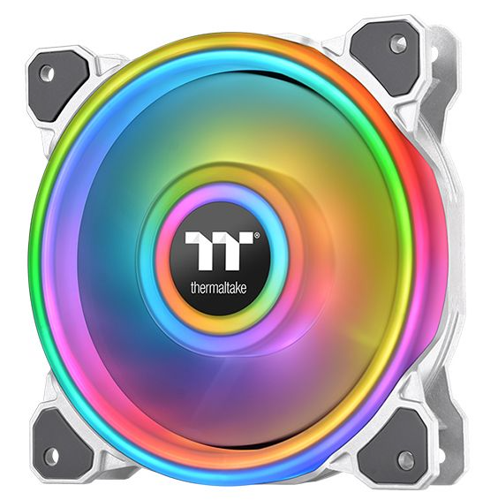 Купить Вентилятор Thermaltake Riing Quad 14 RGB Radiator Fan TT Premium Edition Single Pack White [CL-F101-PL14SW-C]  4740643. Характеристики, отзывы и цены в Донецке