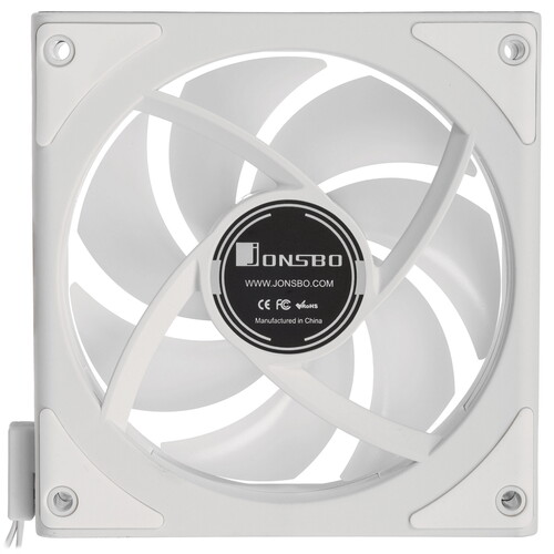 Купить Комплект реверсных вентиляторов JONSBO ZK-120WR [ZK-120WR(3 in 1)] белый  5615584. Характеристики, отзывы и цены в Донецке