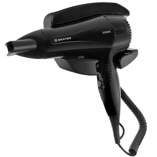 Купить Фен Brayer BR3021BK черный  5352465. Характеристики, отзывы и цены в Донецке
