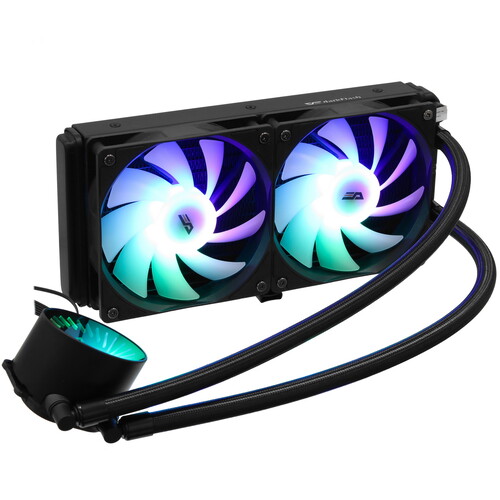 Купить Система охлаждения DarkFlash Radiant DCS 240 черная  5435800. Характеристики, отзывы и цены в Донецке