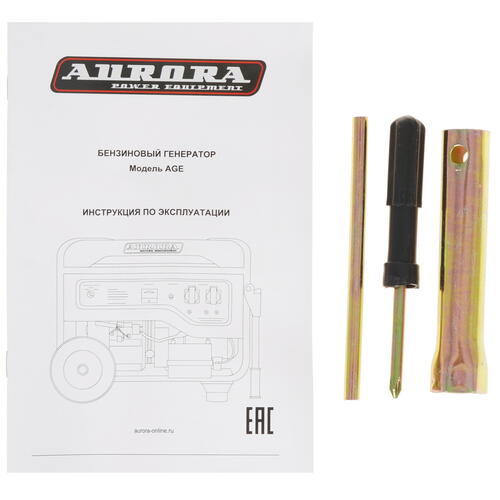 Купить Электрогенератор   бензиновый Aurora AGE 3500  1103031. Характеристики, отзывы и цены в Донецке