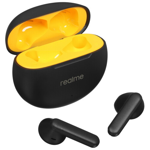 Купить Наушники TWS Realme Buds T01 черный 2024  5482423. Характеристики, отзывы и цены в Донецке