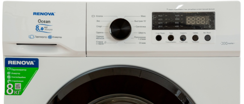 Купить Стиральная машина RENOVA WAF-8014ISM31 белый  9182152. Характеристики, отзывы и цены в Донецке