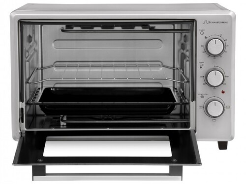 Купить Мини-печь Schaub Lorenz SLE OE4031 серебристый  9142090. Характеристики, отзывы и цены в Донецке