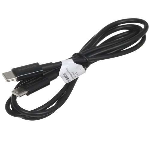 Купить Кабель круглый RIVERSONG USB Type-C - USB Type-C черный 1 м  5489960. Характеристики, отзывы и цены в Донецке
