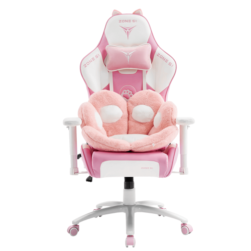 Купить Кресло игровое ZONE 51 KITTY MEOW Edition розовый  9048606. Характеристики, отзывы и цены в Донецке