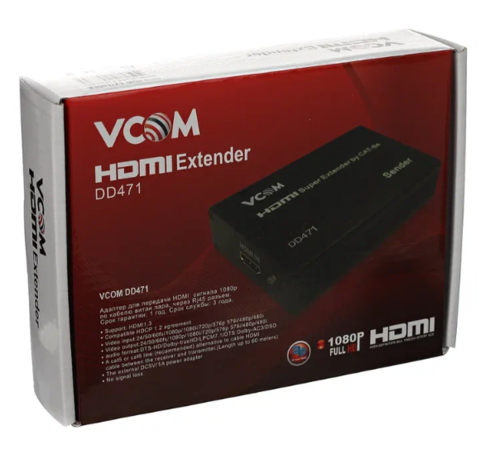 Купить Удлинитель VCOM DD471  5471682. Характеристики, отзывы и цены в Донецке