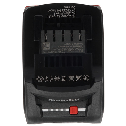 Купить Набор аккумуляторов с зарядным устройством Metabo Basic-Set 685133000 CAS 18V  8121214. Характеристики, отзывы и цены в Донецке