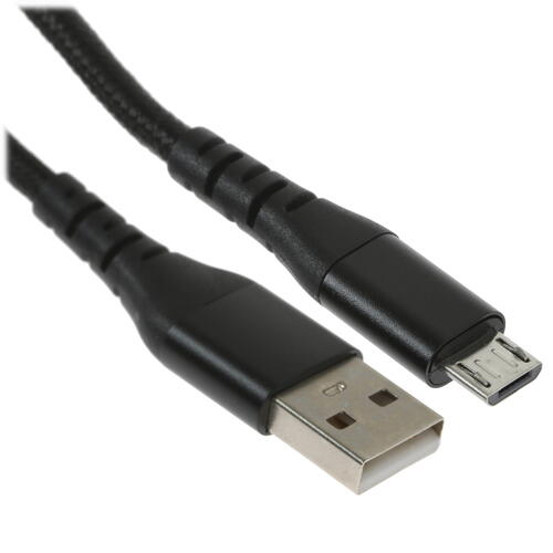 Купить Кабель круглый DEXP micro USB - USB 2.0 Type-A черный 1 м  4834147. Характеристики, отзывы и цены в Донецке