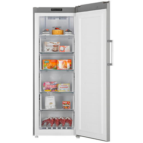 Купить Морозильный шкаф  Haier HF-284SG серебристый  5082914. Характеристики, отзывы и цены в Донецке
