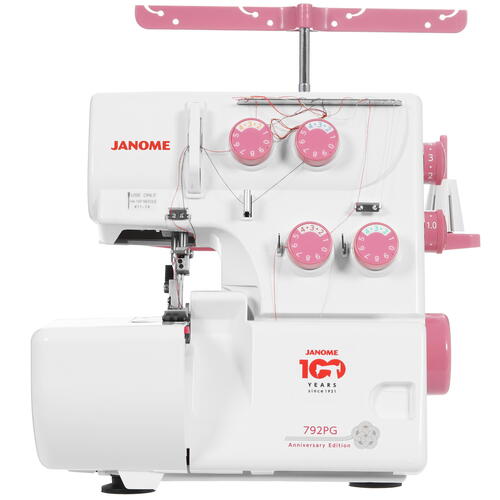 Купить Оверлок Janome 792PG Anniversary Edition  5330180. Характеристики, отзывы и цены в Донецке