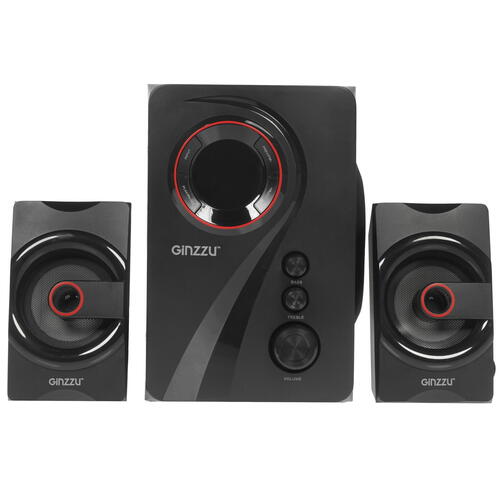 Купить Колонки Ginzzu GM-406 черный  1364049. Характеристики, отзывы и цены в Донецке
