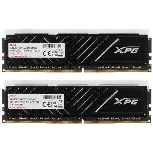 Купить Оперативная память ADATA XPG SPECTRIX D35G RGB [AX4U32008G16A-DTBKD35G] 16 ГБ  5422778. Характеристики, отзывы и цены в Донецке