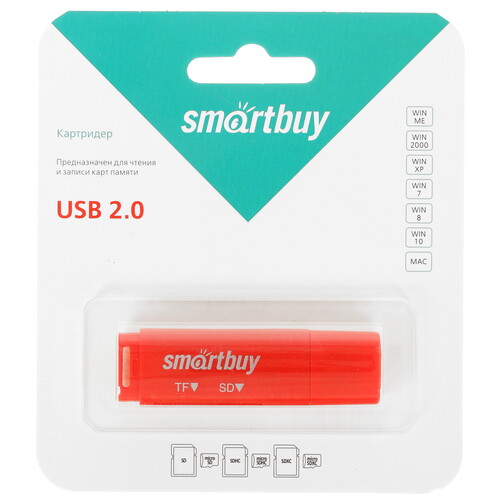 Купить Кард-ридер Smartbuy SBR-715  1693032. Характеристики, отзывы и цены в Донецке