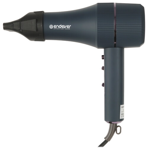 Купить Фен Endever Aurora 515 синий  9233756. Характеристики, отзывы и цены в Донецке