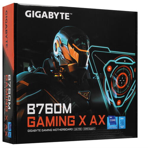 Купить Материнская плата GIGABYTE B760M GAMING X AX  5429554. Характеристики, отзывы и цены в Донецке