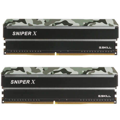 Купить Оперативная память G.Skill Sniper X [F4-3200C16D-16GSXFB] 16 ГБ  1290997. Характеристики, отзывы и цены в Донецке