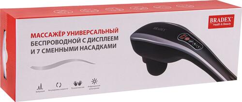 Купить Массажер Bradex KZ 0567 черный  9083868. Характеристики, отзывы и цены в Донецке