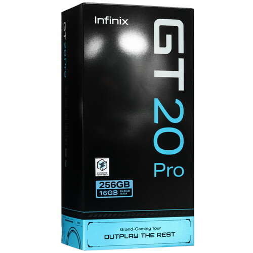 Купить 6.78" Смартфон Infinix GT 20 Pro 256 ГБ голубой  5460419. Характеристики, отзывы и цены в Донецке