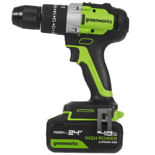 Купить Дрель-шуруповерт GreenWorks GD24DD60 24V  9305505. Характеристики, отзывы и цены в Донецке