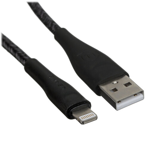 Купить Кабель круглый USAMS Lightning 8-pin - USB 2.0 Type-A черный 3 м  5480430. Характеристики, отзывы и цены в Донецке