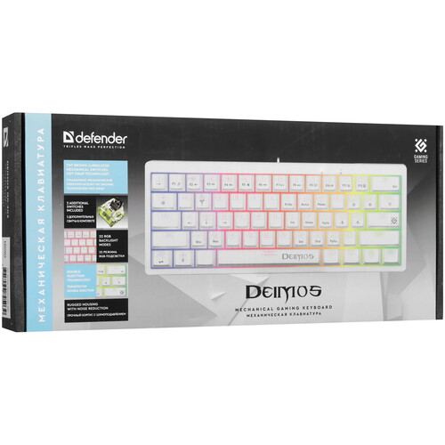 Купить Клавиатура  проводная Defender Deimos GK-303  9080818. Характеристики, отзывы и цены в Донецке