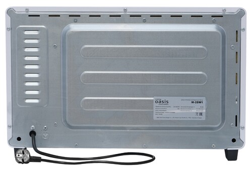 Купить Мини-печь Oasis M-28W1 белый  5640029. Характеристики, отзывы и цены в Донецке