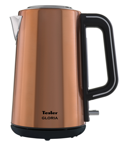 Купить Электрочайник Tesler KT-1710 коричневый  9913743. Характеристики, отзывы и цены в Донецке