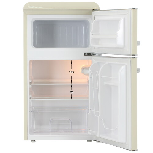 Купить Холодильник компактный   Tesler RT-97 бежевый  9115139. Характеристики, отзывы и цены в Донецке