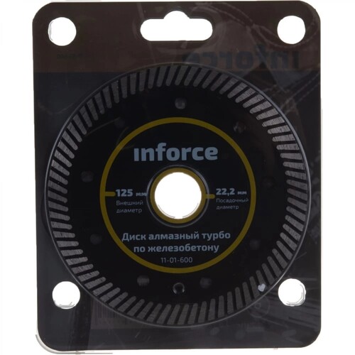 Купить Диск алмазный INFORCE 11-01-600  5487554. Характеристики, отзывы и цены в Донецке