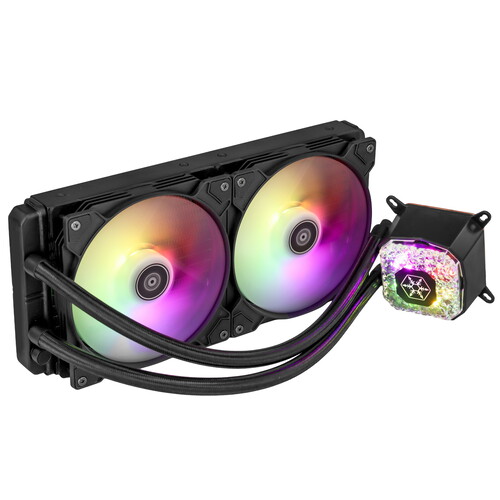 Купить Система охлаждения Silverstone SST-IG280-ARGB черная  5615530. Характеристики, отзывы и цены в Донецке