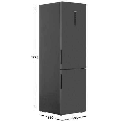 Купить Холодильник с морозильником   Haier C4F740CBXGU1 черный  9954139. Характеристики, отзывы и цены в Донецке