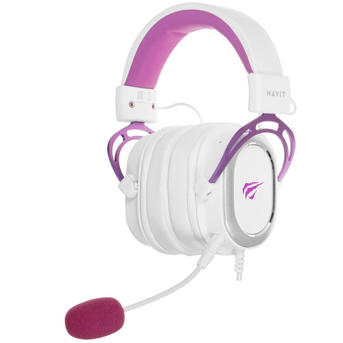 Купить Проводные наушники Havit H2008d фиолетовый 2025  9271135. Характеристики, отзывы и цены в Донецке
