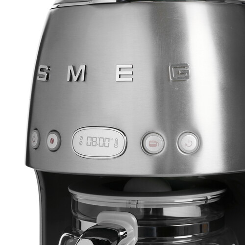 Купить Кофеварка капельная SMEG DCF02SSEU серебристый  5313376. Характеристики, отзывы и цены в Донецке