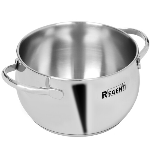 Купить Кастрюля Regent inox Apple B 93-B-2 2.7 л 18 см серебристый  5448463. Характеристики, отзывы и цены в Донецке