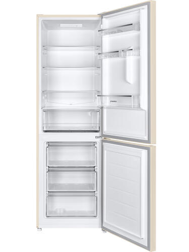 Купить Холодильник с морозильником  MAUNFELD MFF185SFBG бежевый  5310111. Характеристики, отзывы и цены в Донецке