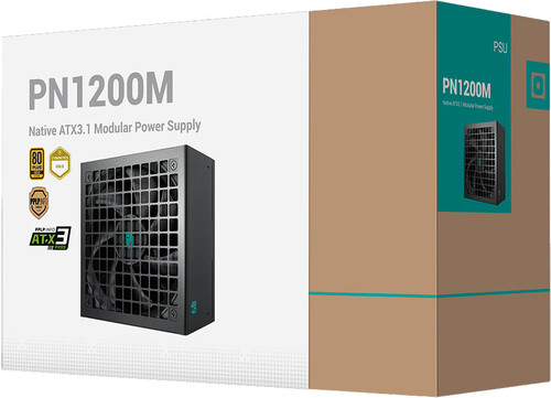 Купить Блок питания DEEPCOOL GamerStorm PN1200M  черный  9280367. Характеристики, отзывы и цены в Донецке