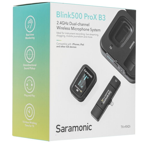 Купить Радиосистема Saramonic Blink500 ProX B3  9131399. Характеристики, отзывы и цены в Донецке
