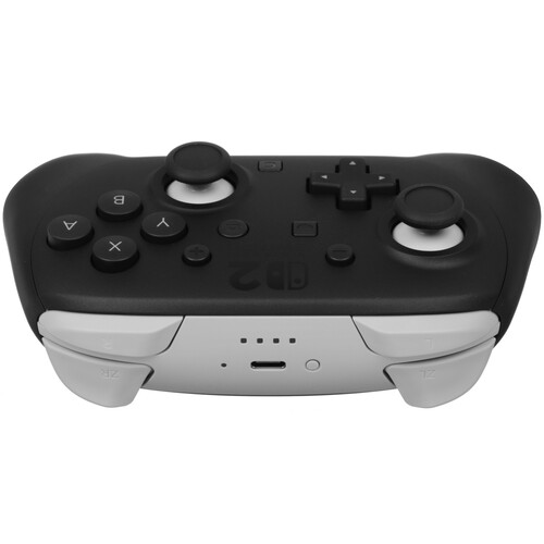 Купить Геймпад беспроводной/проводной Nintendo Switch 2 Pro Controller черный  5630868. Характеристики, отзывы и цены в Донецке