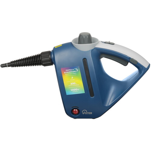 Купить Пароочиститель Vixter SCH-1431 синий  9082097. Характеристики, отзывы и цены в Донецке