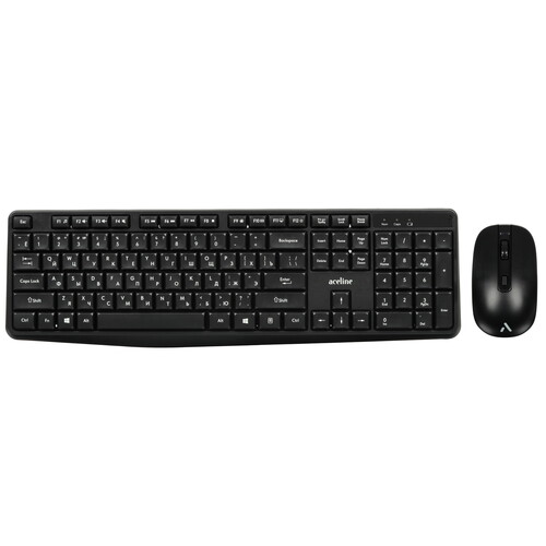Купить Клавиатура+мышь беспроводная   Aceline ST-521 черный  9191806. Характеристики, отзывы и цены в Донецке