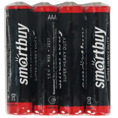 Купить Батарейка Smartbuy R03  9189222. Характеристики, отзывы и цены в Донецке