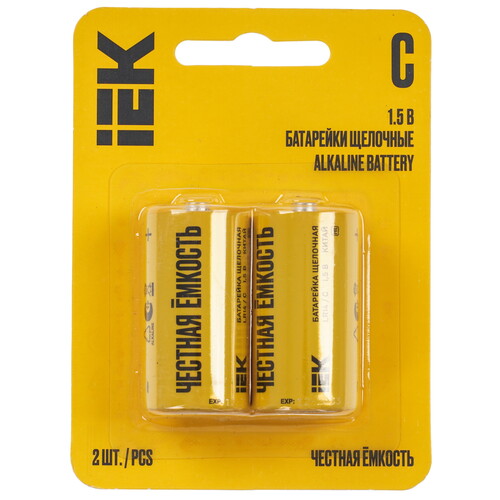 Купить Батарейка IEK C (LR14/ER26500/R14)  9194635. Характеристики, отзывы и цены в Донецке